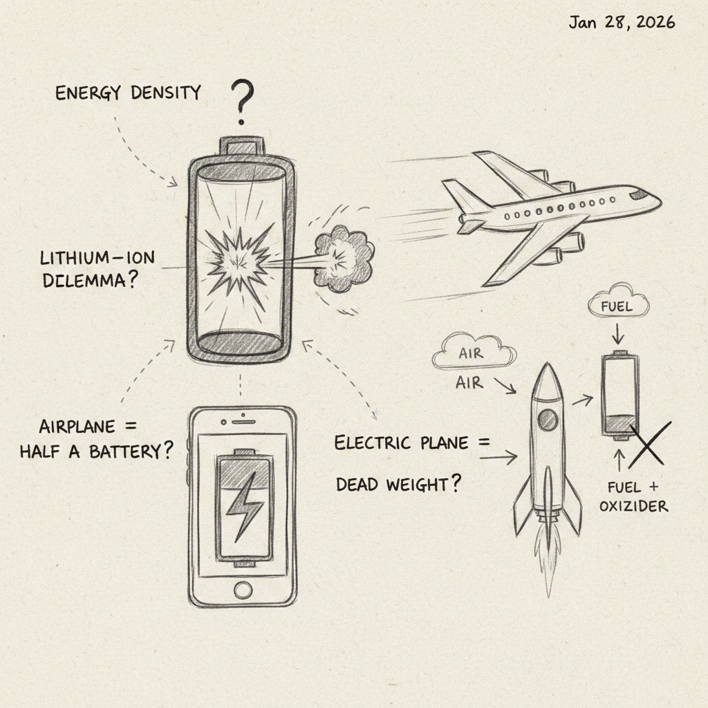 Energy density illustration