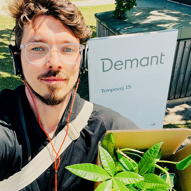 Sasha Yakovlev at Demant — before leaving corporate engineering