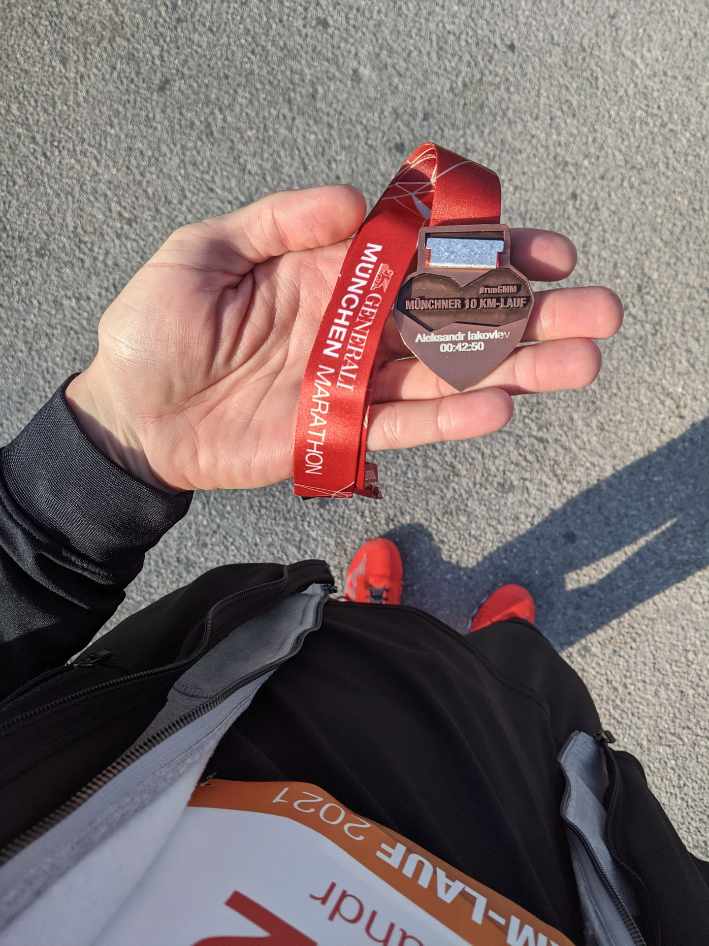 My first medal